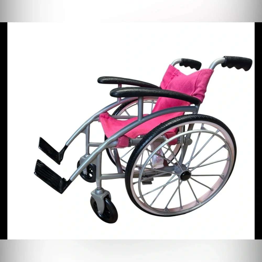 EUC Our Generation 18-inch doll wheelchair from the 